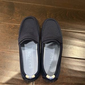 Rothy’s 8.5 drivers sapphire navy color good used condition